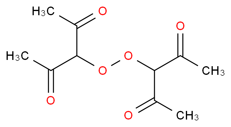 3-[(2,4-dioxopentan-3-yl)peroxy]pentane-2,4-dione_分子结构_CAS_37187-22-7