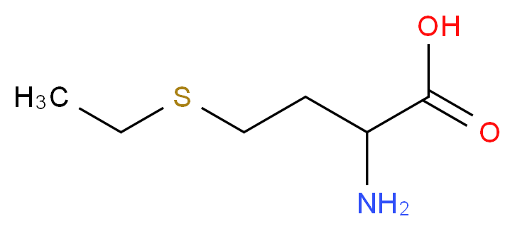 2-Amino-4-(ethylthio)butanoic acid_分子结构_CAS_67-21-0)