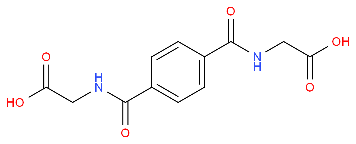 [(4-{[(carboxymethyl)amino]carbonyl}benzoyl)amino]acetic acid_分子结构_CAS_22578-94-5)