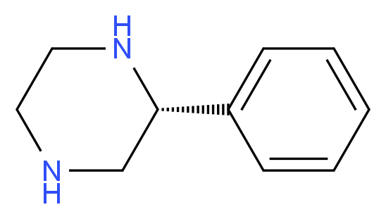 (2R)-2-PHENYLPIPERAZINE_分子结构_CAS_137766-76-8)