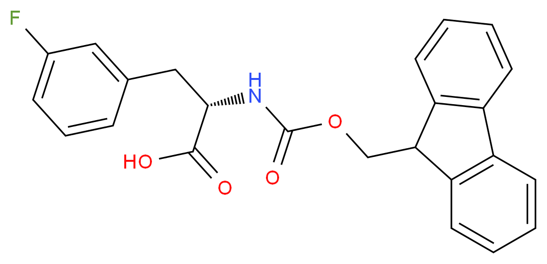 Fmoc-3-fluoro-L-phenylalanine_分子结构_CAS_198560-68-8)
