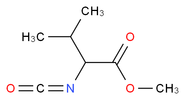 Methyl N-(oxomethylene)valinate_分子结构_CAS_30293-86-8)