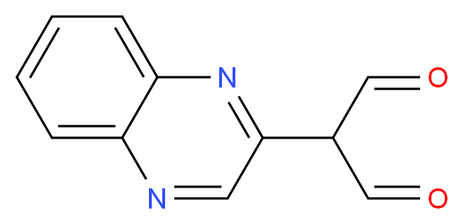 2-(Quinoxalin-2-yl)malondialdehyde_分子结构_CAS_)