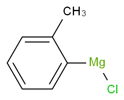 chloro(2-methylphenyl)magnesium_分子结构_CAS_33872-80-9