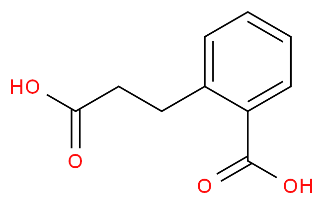2-(2-carboxyethyl)benzoic acid_分子结构_CAS_776-79-4
