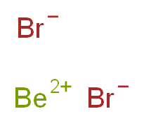 Beryllium bromide_分子结构_CAS_7787-46-4)