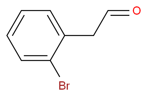 2-(2-bromophenyl)acetaldehyde_分子结构_CAS_96557-30-1