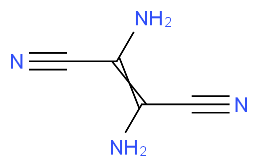 diaminobut-2-enedinitrile_分子结构_CAS_1187-42-4