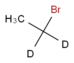 1-bromo(1,1-<sup>2</sup>H<sub>2</sub>)ethane_分子结构_CAS_3652-84-4