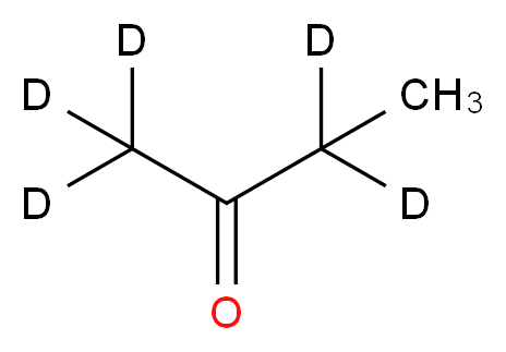 (1,1,1,3,3-<sup>2</sup>H<sub>5</sub>)butan-2-one_分子结构_CAS_24313-50-6