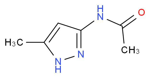 N-(5-Methyl-1H-pyrazol-3-yl)acetamide_分子结构_CAS_83725-05-7)