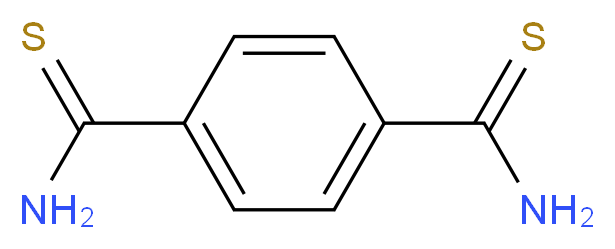 benzene-1,4-dicarbothioamide_分子结构_CAS_)