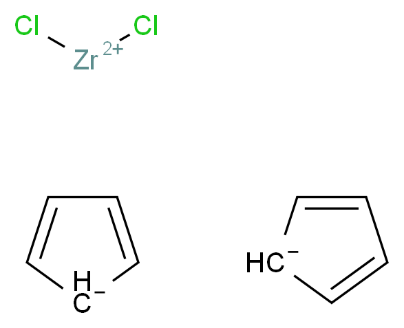 双(环戊二烯基)二氯化锆(IV)_分子结构_CAS_1291-32-3)