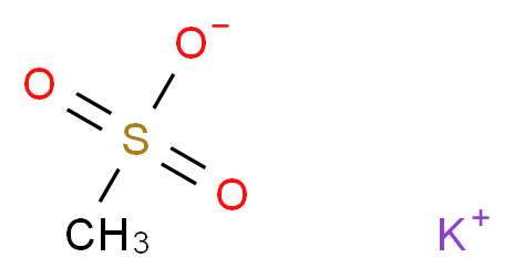 甲基磺酸钾_分子结构_CAS_2386-56-3)