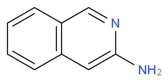 Isoquinolin-3-amine_分子结构_CAS_25475-67-6)