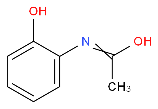 2-ACETAMIDOPHENOL_分子结构_CAS_614-80-2)