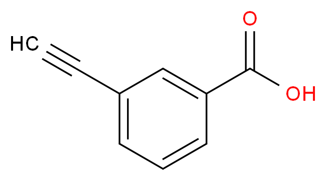 3-Ethynylbenzoic acid_分子结构_CAS_10601-99-7)