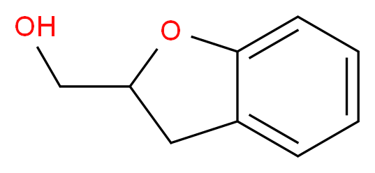 2,3-Dihydro-1-benzofuran-2-ylmethanol_分子结构_CAS_)