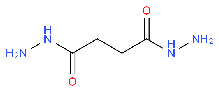 丁二酸二酰肼_分子结构_CAS_4146-43-4)