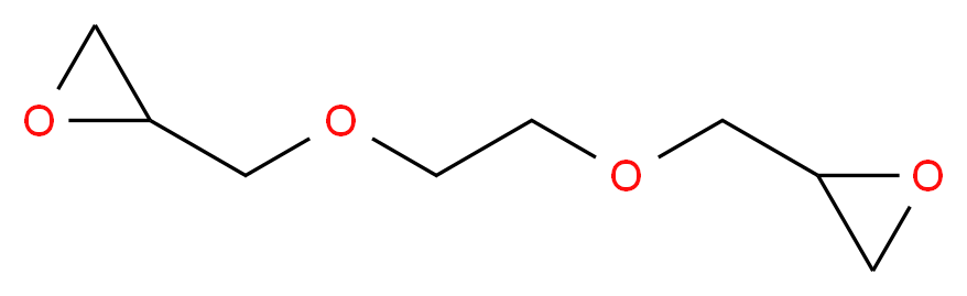 1,2-bis(oxiran-2-ylmethoxy)ethane_分子结构_CAS_)