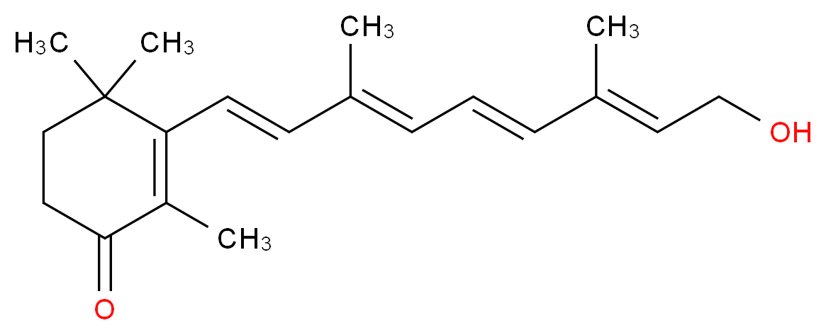 4-Keto Retinol_分子结构_CAS_62702-55-0)