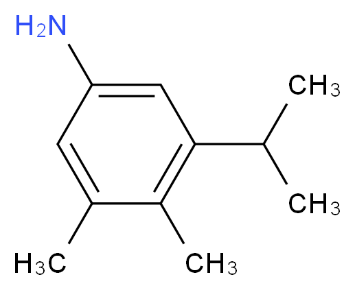 3-Isopropyl-4,5-diMethylaniline_分子结构_CAS_96155-99-6)