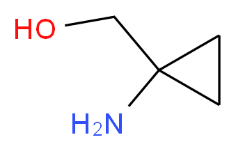 1-Aminocyclopropanemethanol_分子结构_CAS_107017-72-1)