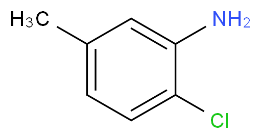 2-氯-5-甲基苯胺_分子结构_CAS_95-81-8)