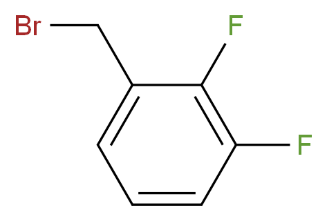 2,3-Difluorobenzyl bromide_分子结构_CAS_113211-94-2)