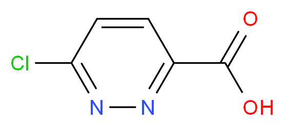 6-chloropyridazine-3-carboxylic acid_分子结构_CAS_5096-73-1