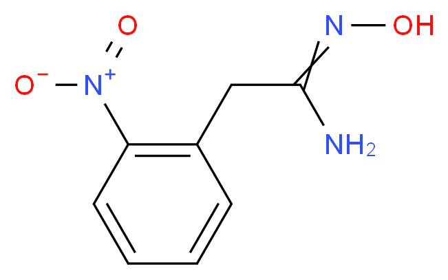 1-(Hydroxyimino)-2-(2-nitrophenyl)ethylamine_分子结构_CAS_)
