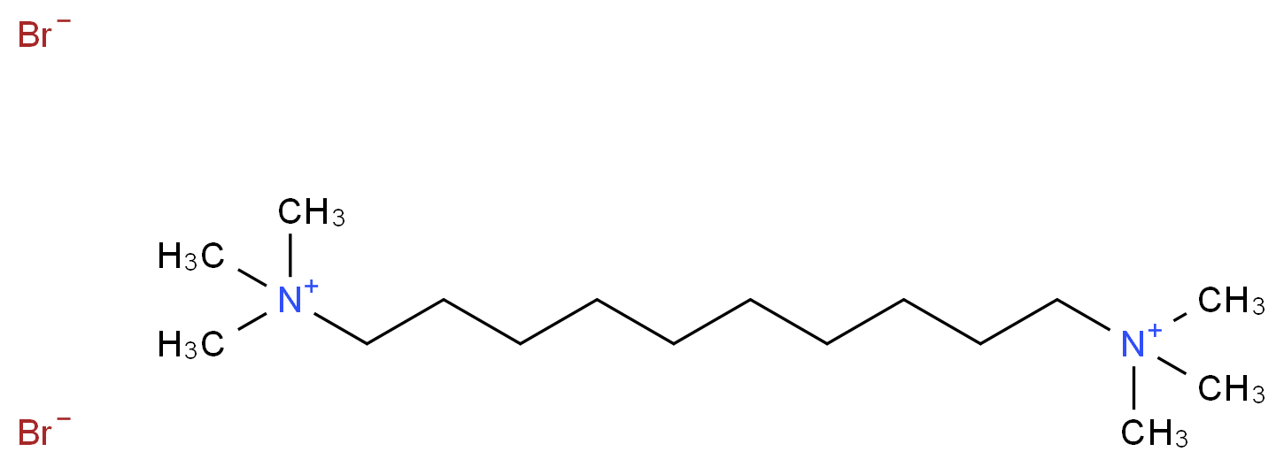 十烃溴铵_分子结构_CAS_541-22-0)