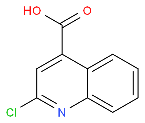 2-Chloroquinoline-4-carboxylic acid_分子结构_CAS_5467-57-2)