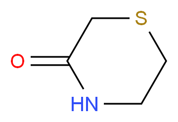 Thiomorpholin-3-one_分子结构_CAS_)