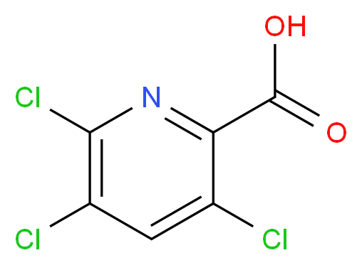 3,5,6-Trichloropicolinic acid_分子结构_CAS_40360-44-9)