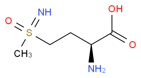 (2S)-2-amino-4-[imino(methyl)oxo-λ<sup>6</sup>-sulfanyl]butanoic acid_分子结构_CAS_15985-39-4