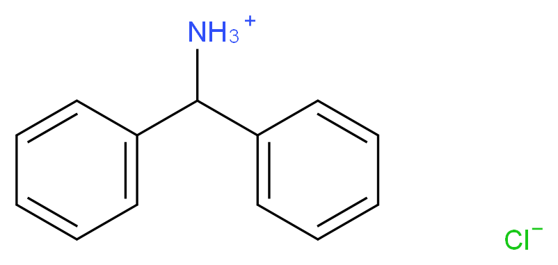 diphenylmethanaminium chloride_分子结构_CAS_5267-34-5