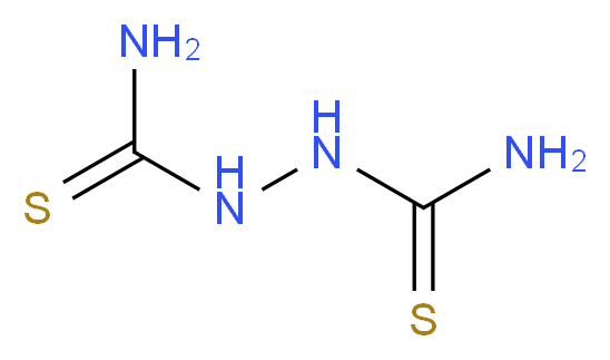 hydrazine-1,2-bis(carbothioamide)_分子结构_CAS_)