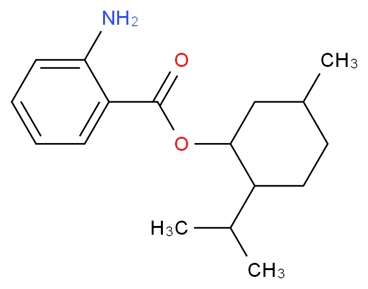 CAS_134-09-8 分子结构