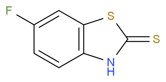 6-Fluorobenzo[d]thiazole-2(3H)-thione_分子结构_CAS_80087-71-4)