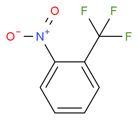 1-nitro-2-(trifluoromethyl)benzene_分子结构_CAS_384-22-5