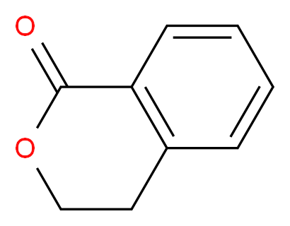 3,4-dihydro-1H-2-benzopyran-1-one_分子结构_CAS_4702-34-5