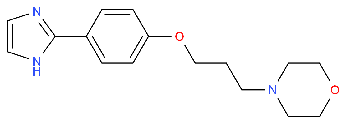 4-{3-[4-(1H-imidazol-2-yl)phenoxy]propyl}morpholine_分子结构_CAS_)