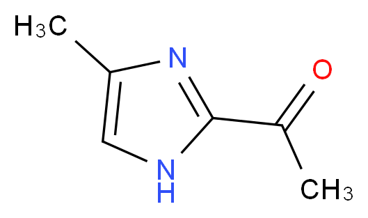 1-(4-methyl-1H-imidazol-2-yl)ethan-1-one_分子结构_CAS_2524-90-5