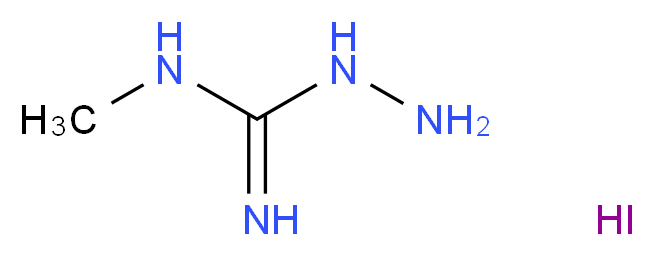 1-Amino-3-methylguanidine hydroiodide_分子结构_CAS_)