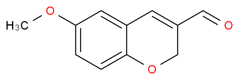 6-Methoxy-2H-chromene-3-carbaldehyde_分子结构_CAS_57543-40-5)