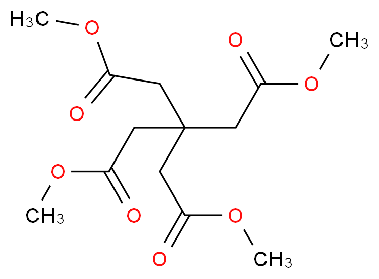 PENTAERYTHRITOL TETRAACETATE_分子结构_CAS_597-71-7)