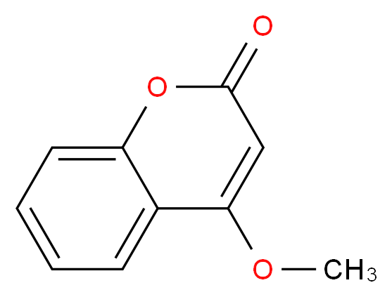 4-甲氧基香豆素_分子结构_CAS_20280-81-3)