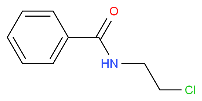 N-(2-氯乙基)苯甲酰胺_分子结构_CAS_26385-07-9)