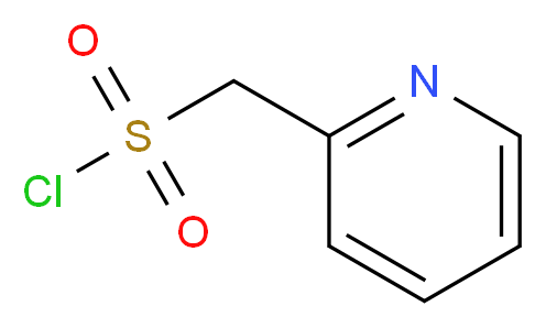 PYRIDIN-2-YLMETHANESULFONYL CHLORIDE_分子结构_CAS_540523-41-9)